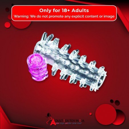 Ultra Soft Penis Extensions- Vibrating PES-01