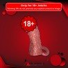 Solid Head Reusable Penis Extension Sleeve chocolate PES-026