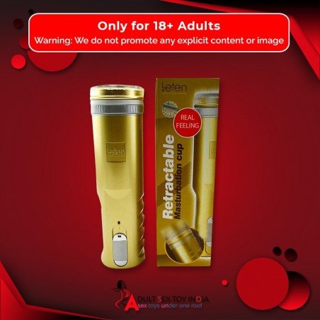 LETEN Retractable Male Stroker Cup MS-037