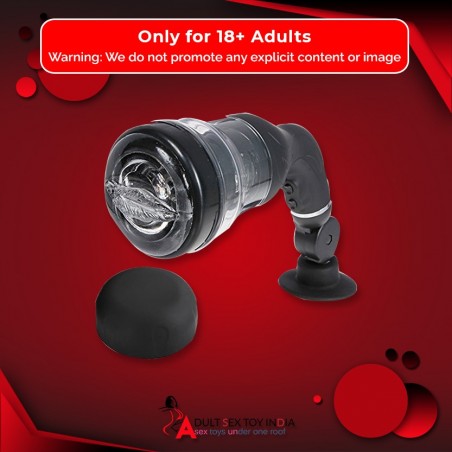 Rotation Lover Vibrating Massager With Suction Cup MS-051