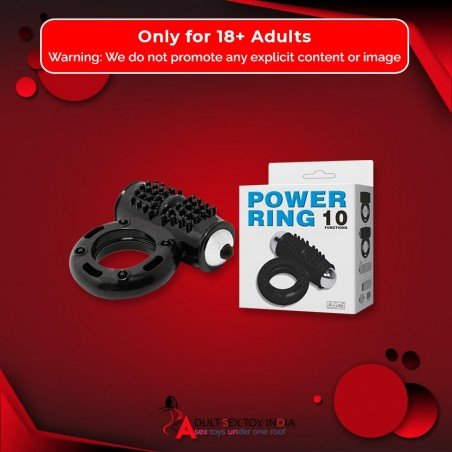 pretty love black power ring CR-021
