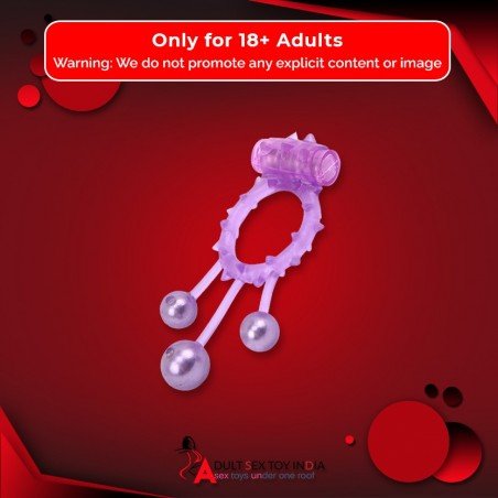 Vibrating Ball Banger Cock Ring Vibrator CR-007
