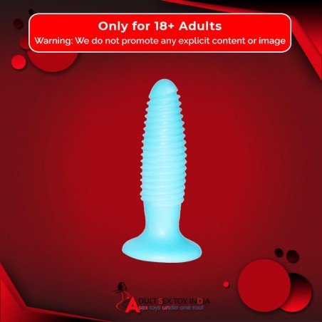 Ribbed Fat Anal Dildo AD-010