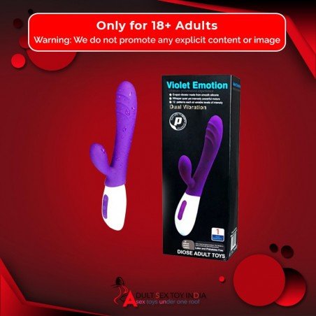 Violet Emotion Rabbit Vibrator RV-033