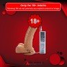 Realistic Vibrator with Suction Cup 7 Inch RSV-076