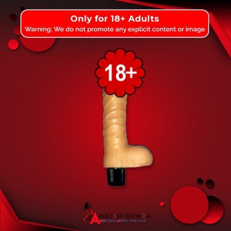 Realistic Penis with Vibrations And Real Feel Balls RSV-074