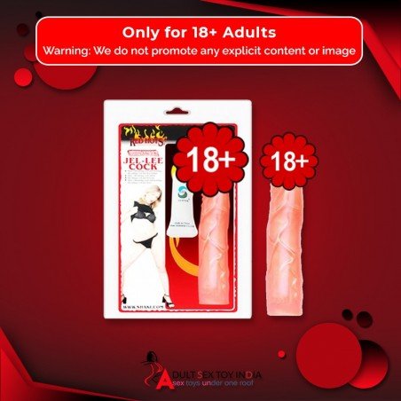 Dazzling Hot Silicone Realistic Non Vibrator ( V2 ) RSNV-004