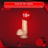 SexFlesh 6 inch Maddox Realistic Non Vibrator with Suction RSNV-019