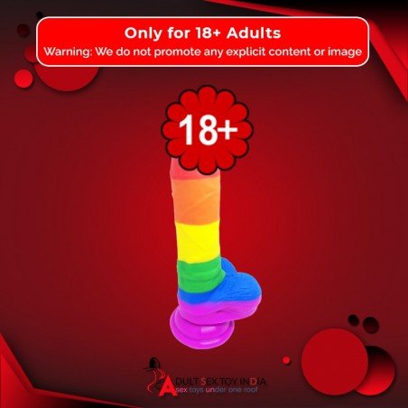 Rainbow non vibrating suction Realistic Non Vibrator RSNV-027