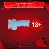Crystal Suction Cup Realistic Non Vibrator RSNV-028