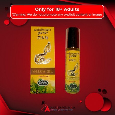 Thai herbal massage yellow oil THP-001