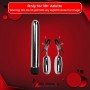 Fun Vibrator and Nipple Clamp Fiery Combo FV-018