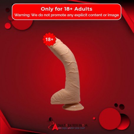 Realistic Non-vibrator with Round Balls and Suction Base RSNV-029