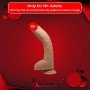 Realistic Non-vibrator with Round Balls and Suction Base RSNV-029