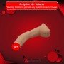 Realistic Non-vibrator with Round Balls and Suction Base RSNV-029