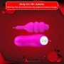 Purple Bullet Vibrator with 12 Vibration Settings BV-042